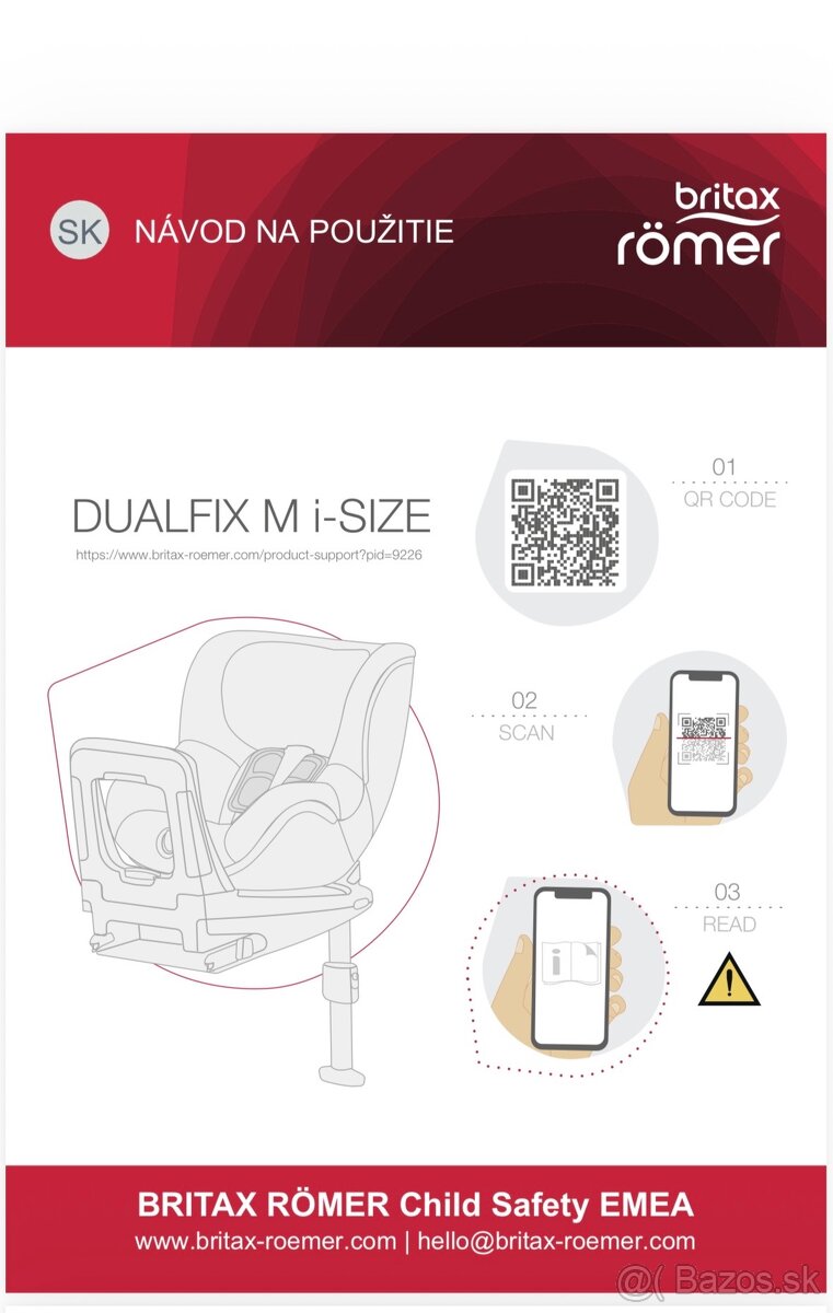 Autosedačka Britax romer DualFix M Size - 7