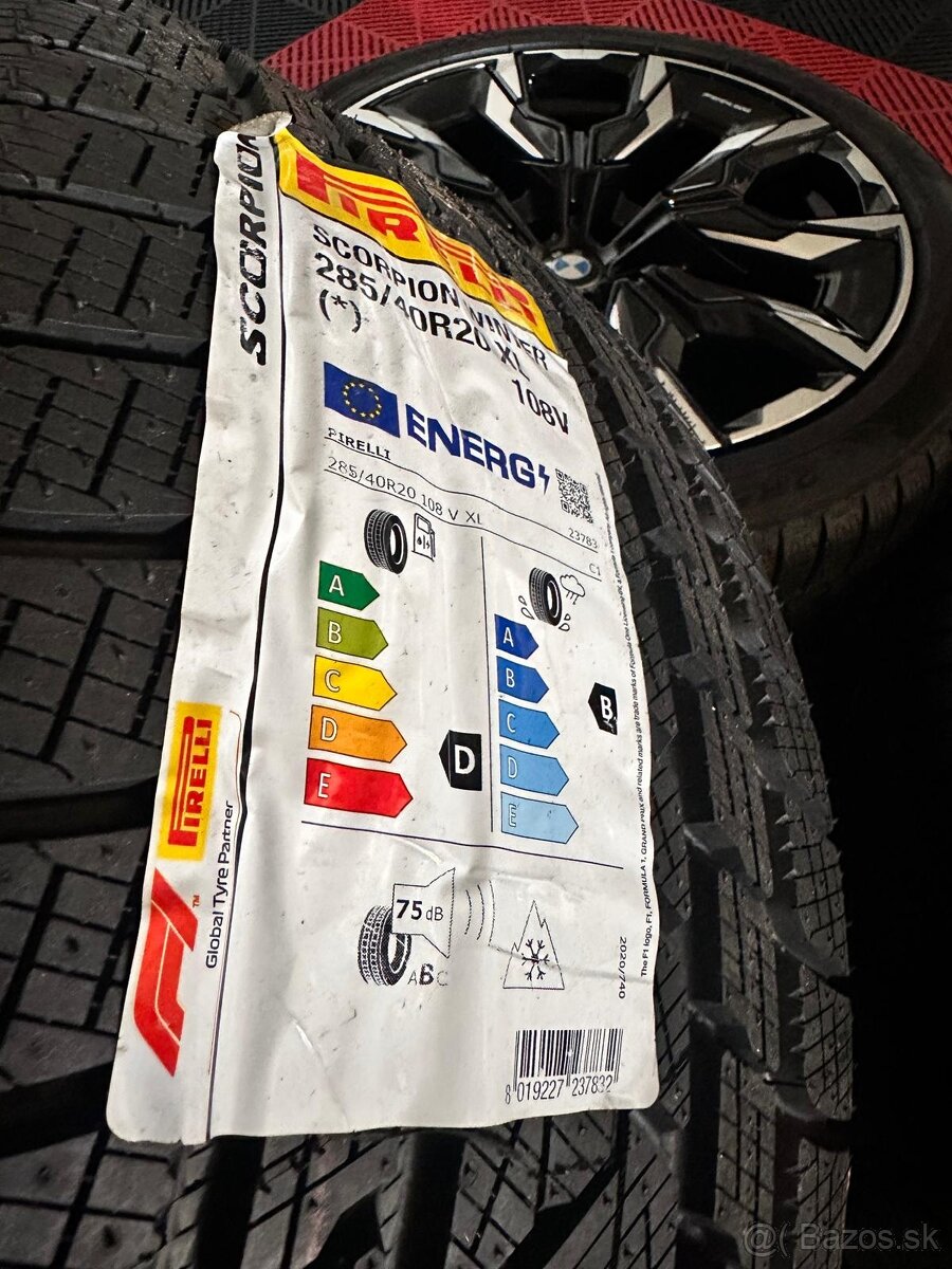 2. Alu sada BMW seria 7 G70 G11R20 zimné nové - 7