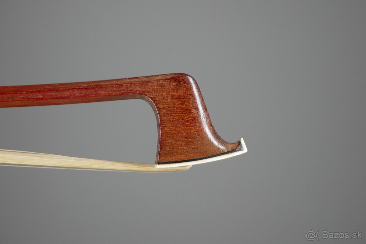 Husľový sláčik August Edwin Prager + certifikát a ohodnoteni - 7