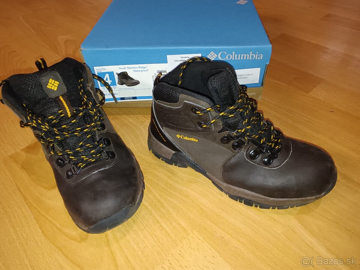 Detská turistická obuv celokožena, nepremokavá - 7