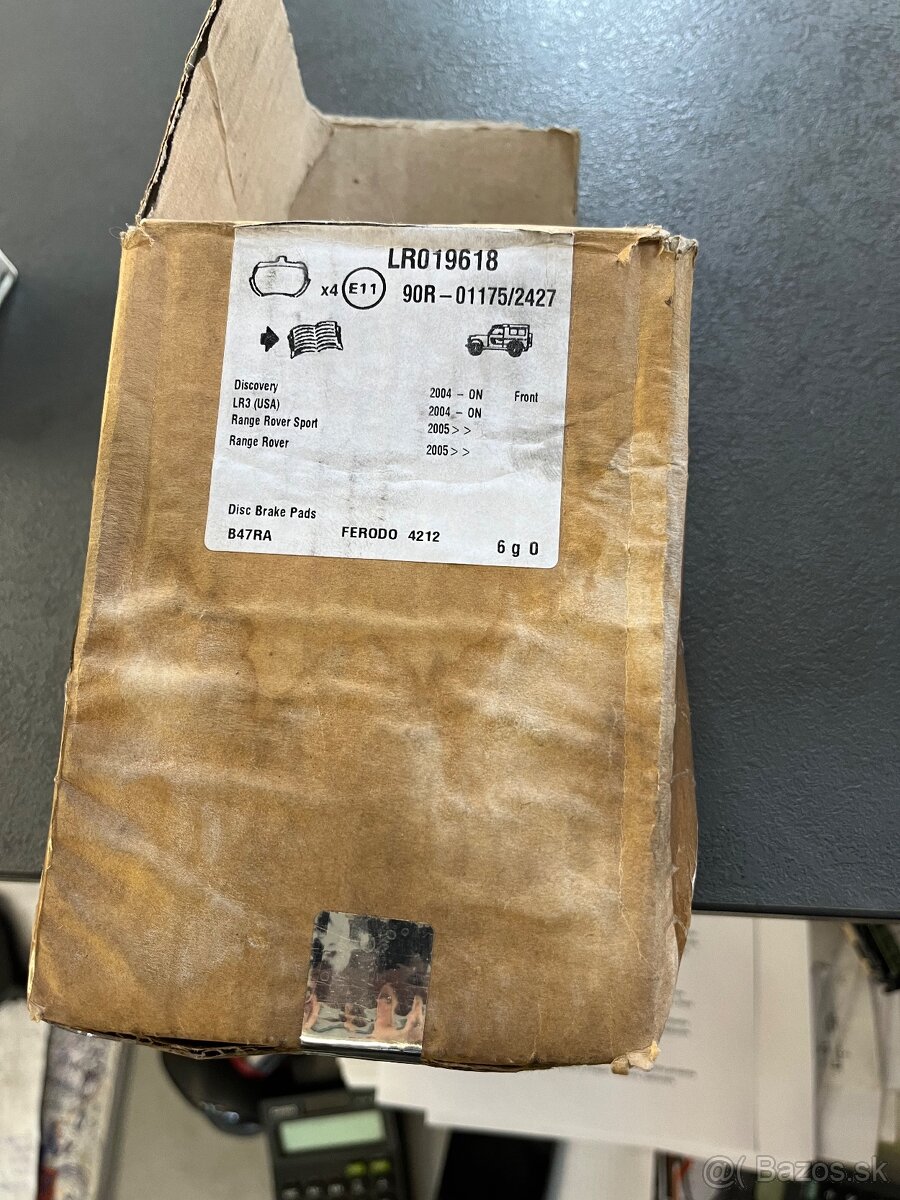 Brzdové platničky originál Land Rover - 7