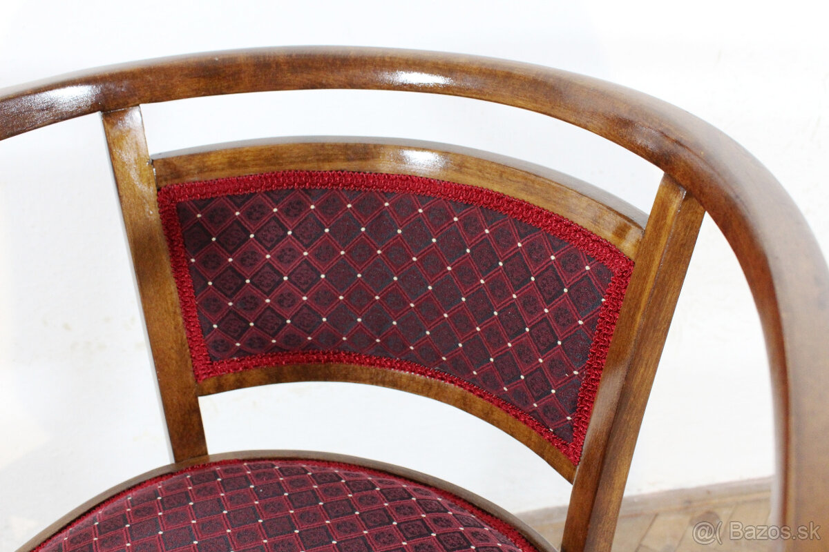 secesné kreslá,Otto Wagner + stolík,Josef Hoffmann - 7