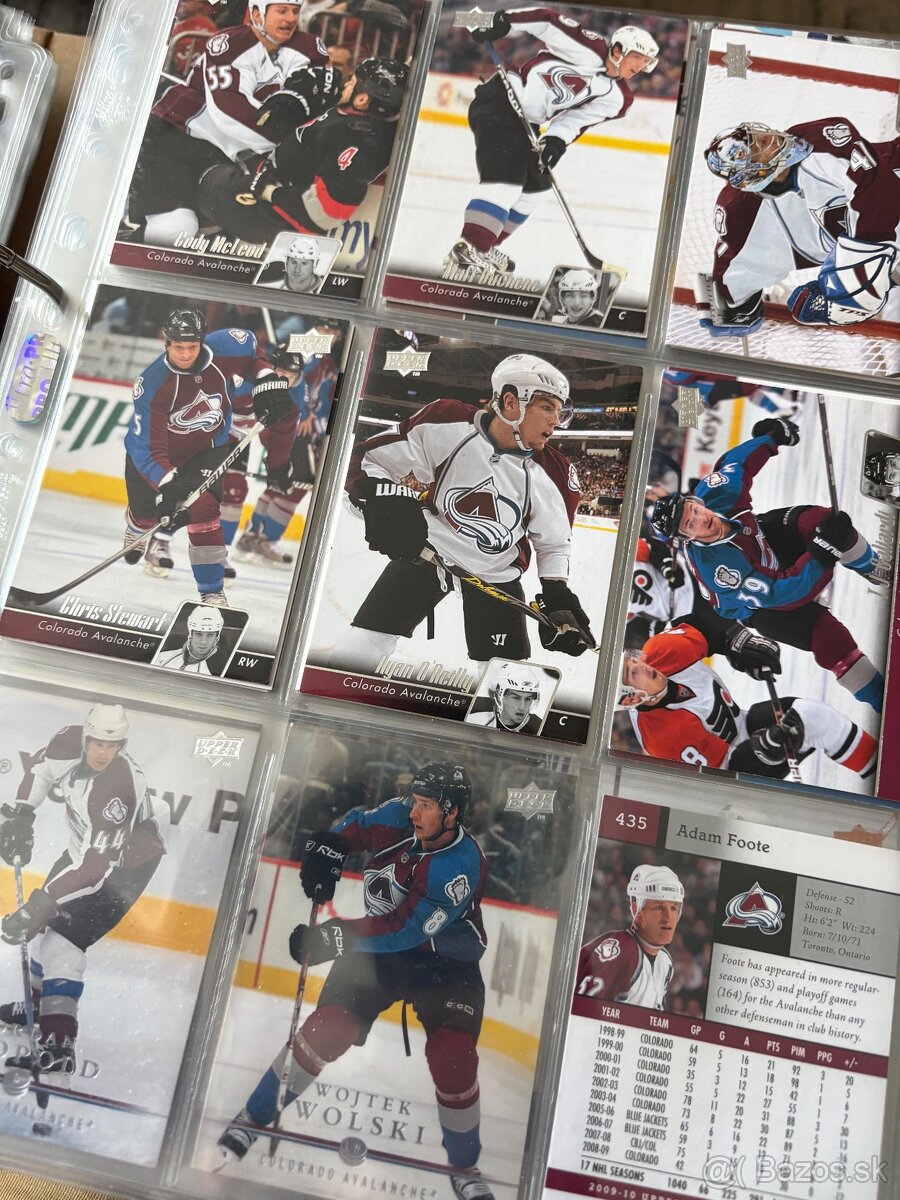 Hokejové karty - Colorado Avalanche - 7