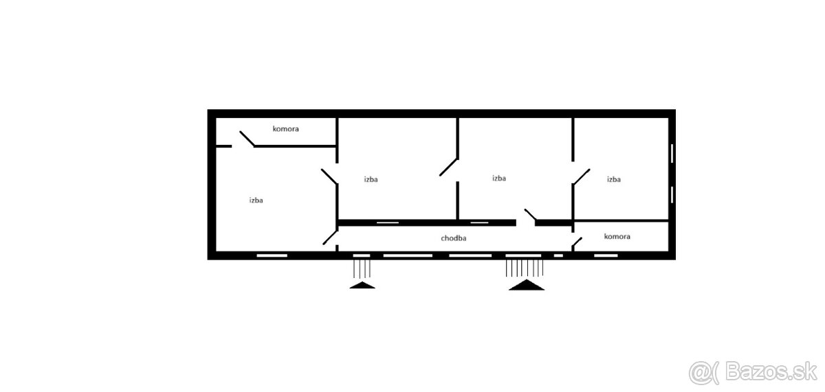 Na predaj rodinný dom-chalupa Sasinkovo len 10km od HC - 7
