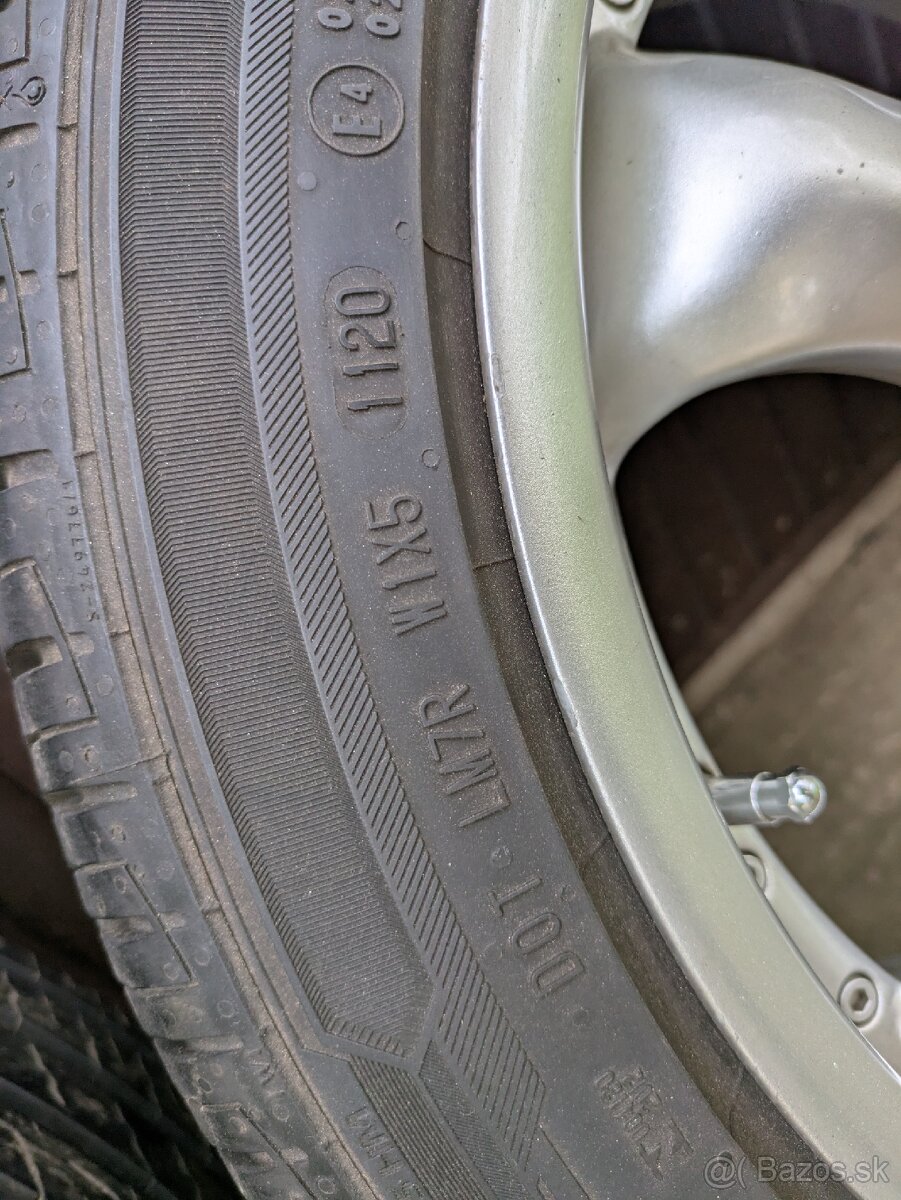 5x112 r17 Borbet Type R s pneu - 7