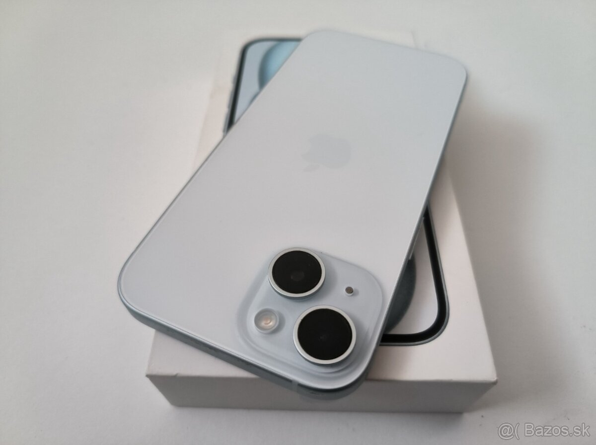 apple iphone 15 128gb Blue / Batéria 88% - 7