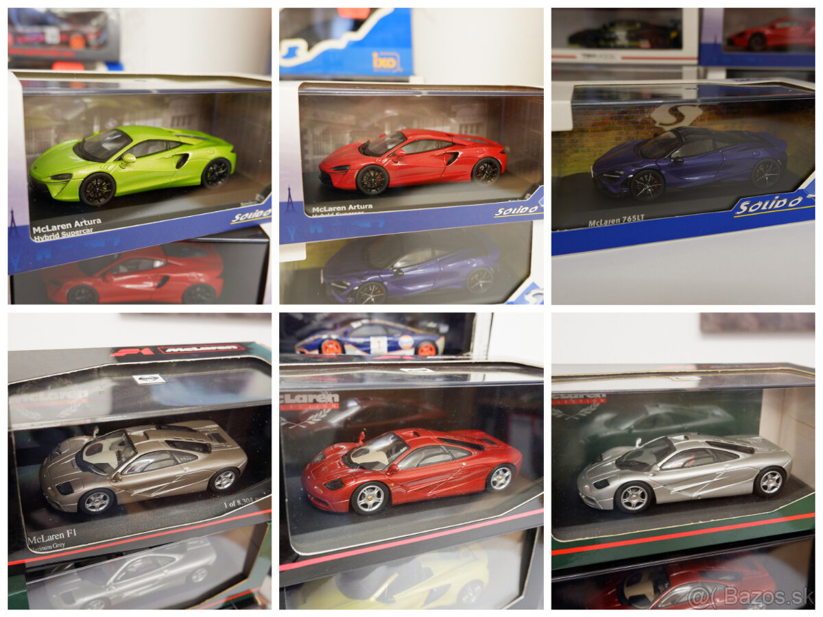 McLaren modely 1:43 - 7