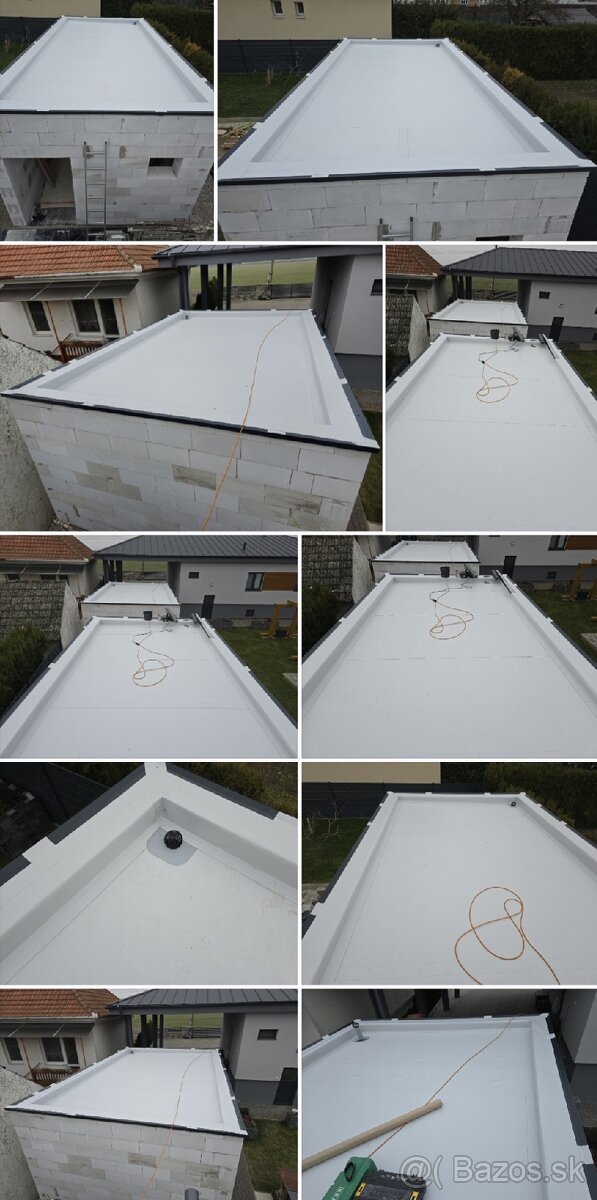 Hydroizolacie a zateplenie plochych striech,základov - 7