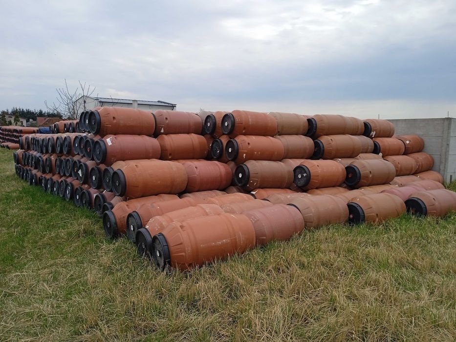 Lacné potravinárske 220l plastové sudy na kvas - 7