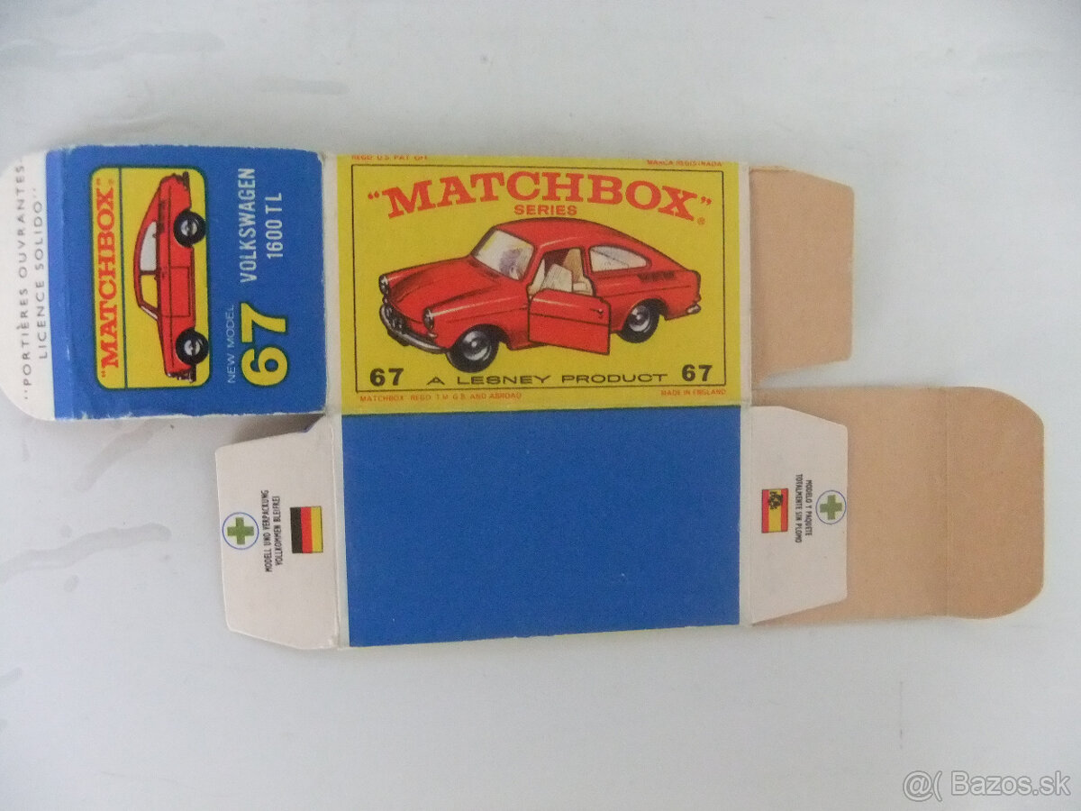 Predam MATCHBOX SERIES - originál krabičky - 7