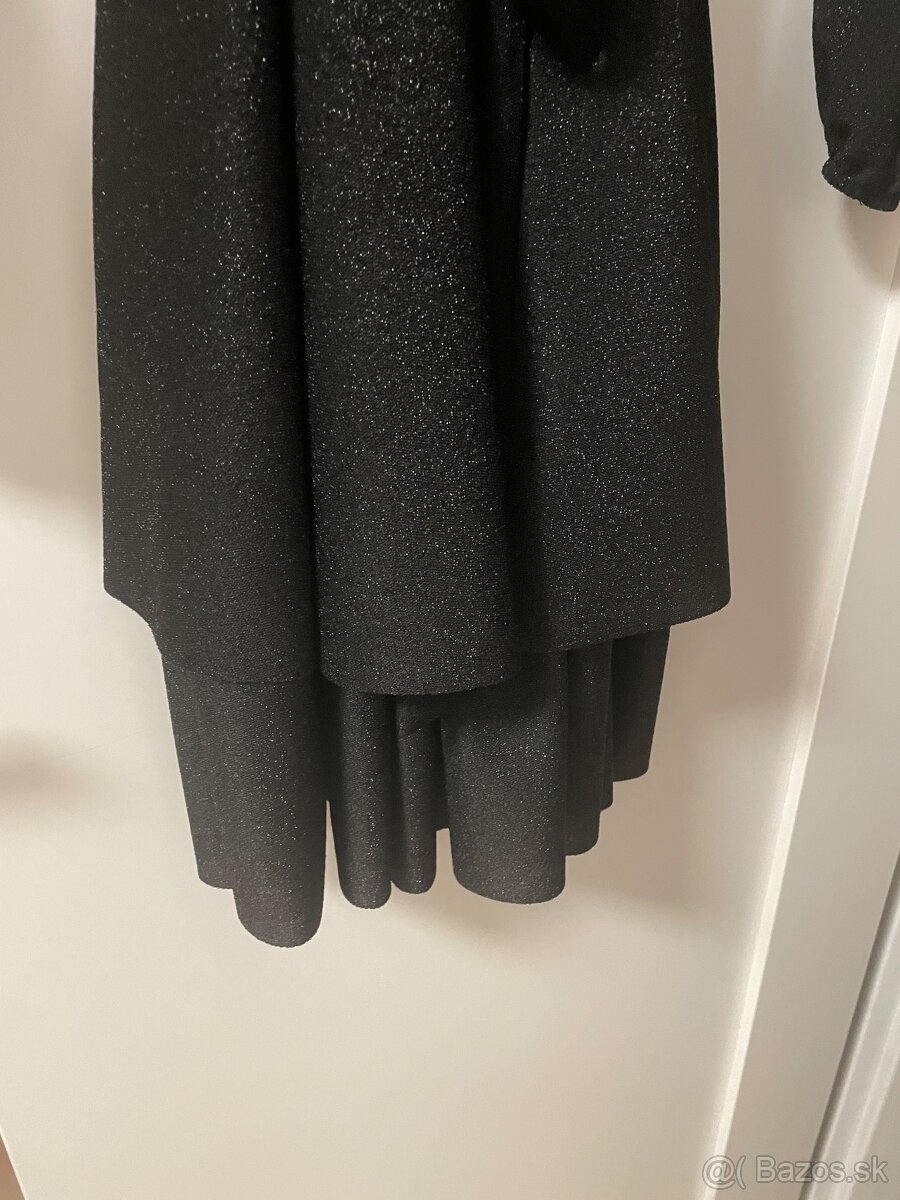 Čierne elegantné šaty - 7