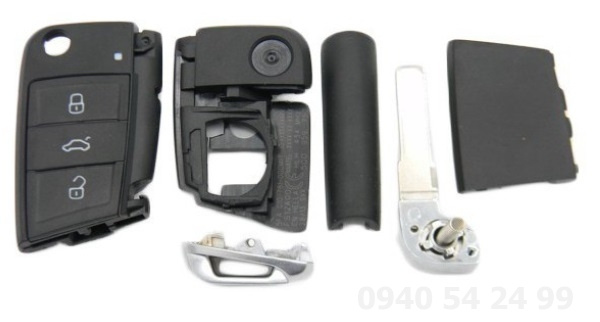 Obal kľúča VW SEAT ŠKODA - 7