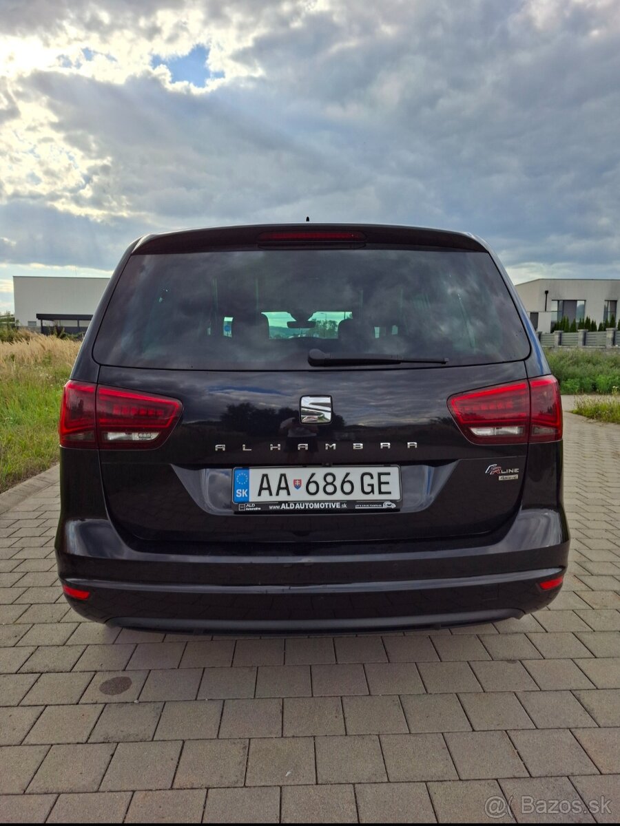SEAT Alhambra 2.0 TDI FR Line 4Drive | 7 miest | Bez nehôd | - 7