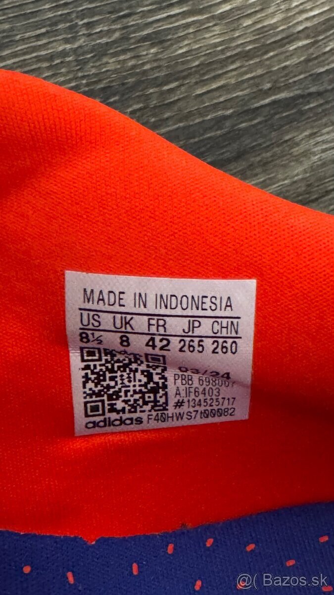 Halové kopačky Adidas Predator Club IN Sala veľkosť 42 - 7