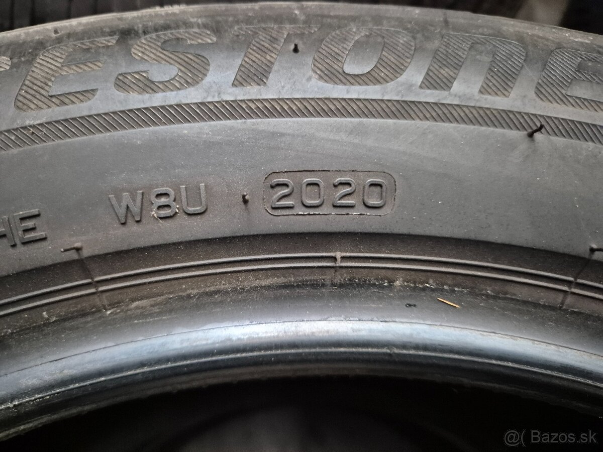 255/50 r18 zimné 2 ks BRIDGESTONE dezén 4,6 mm DOT2020 - 7