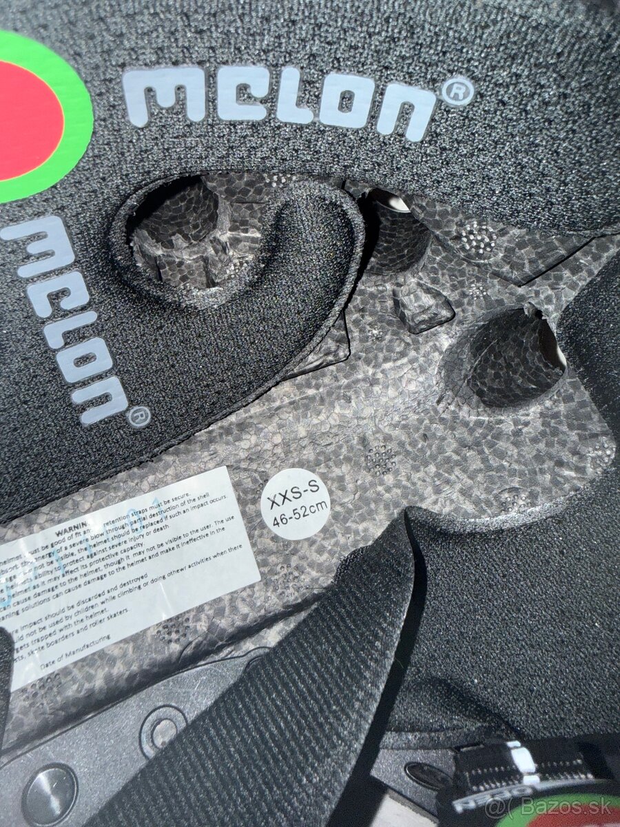 Detska cyklisticka prilba Melon Plastered White - 7