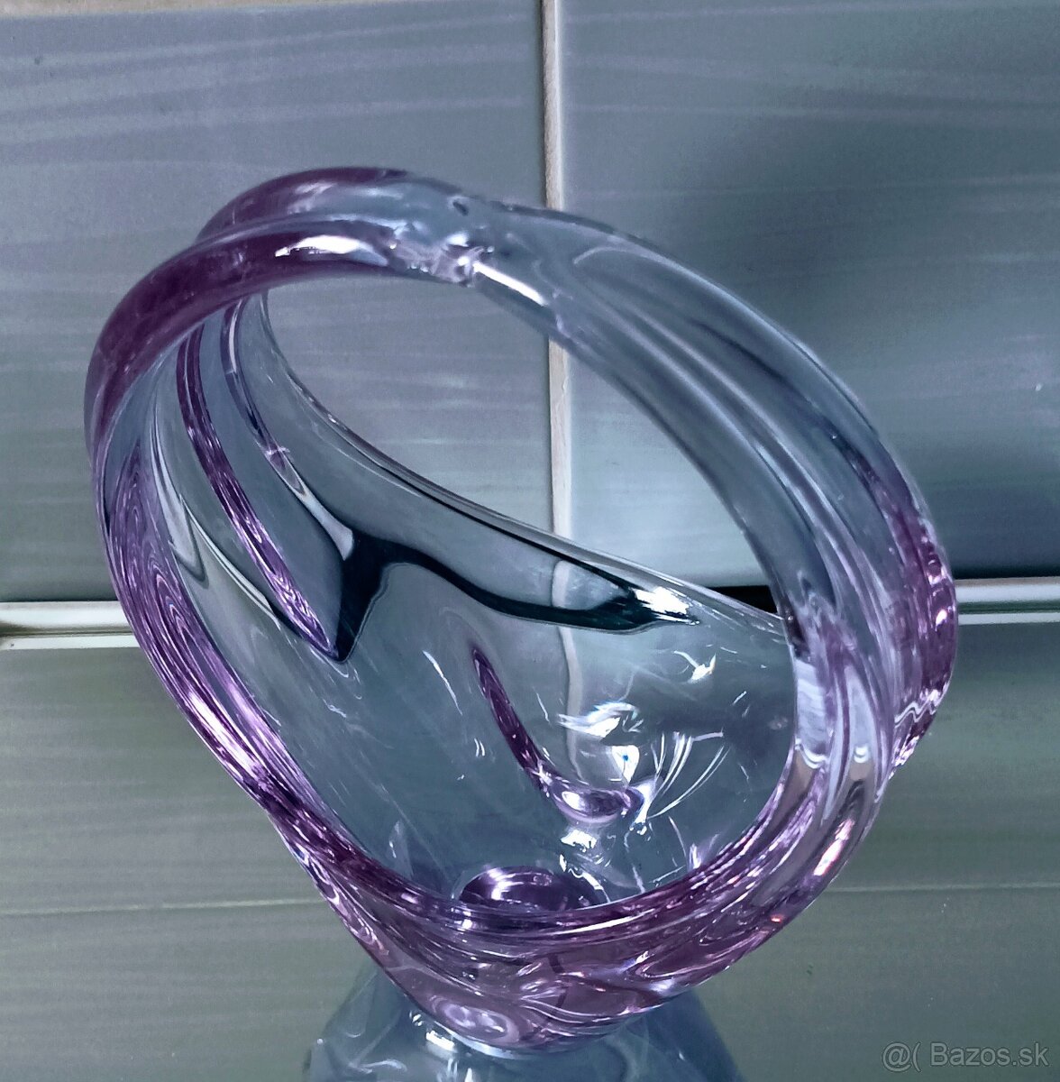 Hutné sklo - košíky - 7