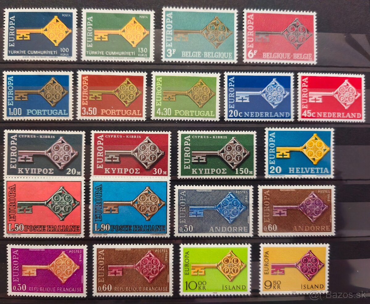 Známky Európa - 7