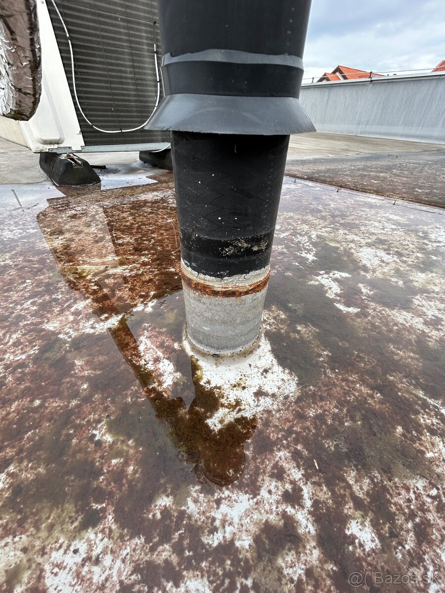 Iskrová skúška, diagnostika plochej strechy - 7