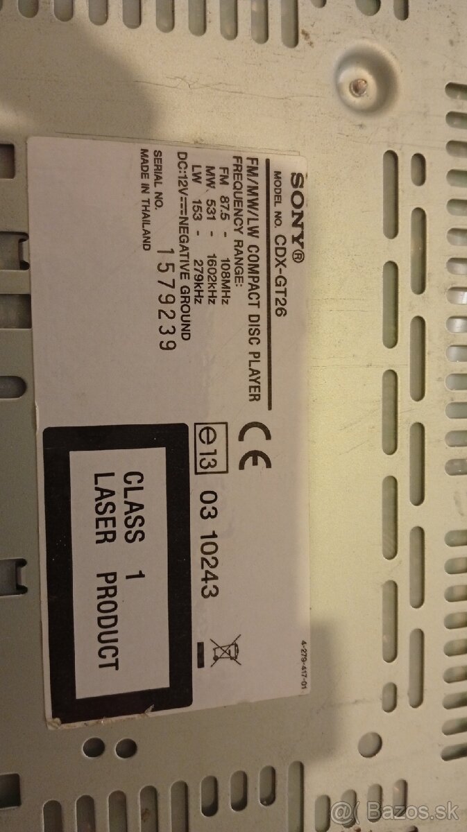 Predám 3autoradia - 7