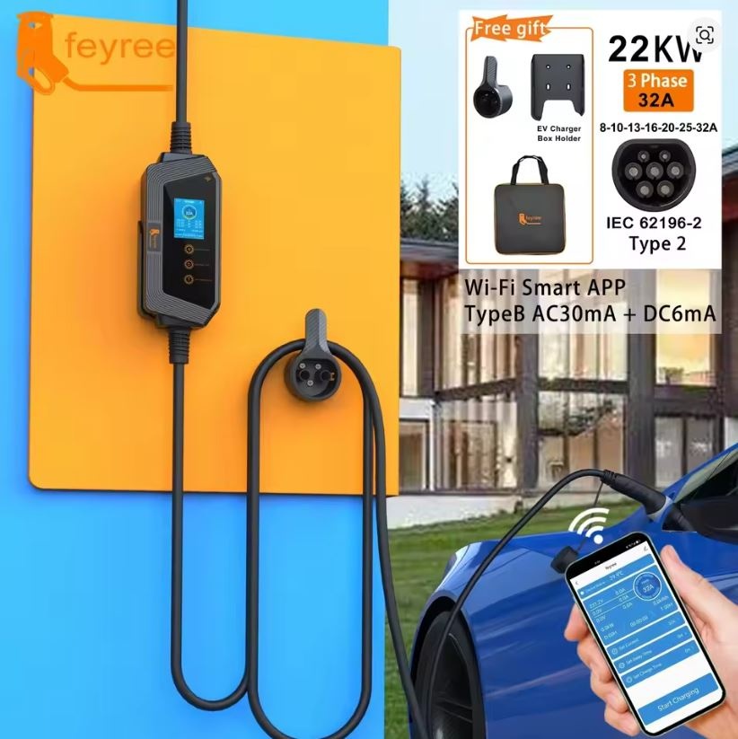 Nabíjacia stanica wallbox 22kw type2 - 7