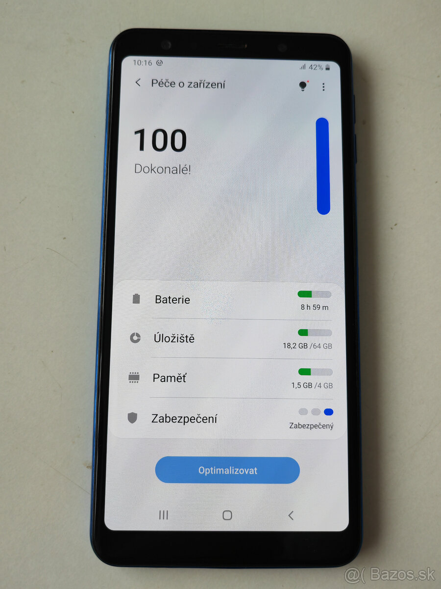 Samsung A7 Modrý - 7
