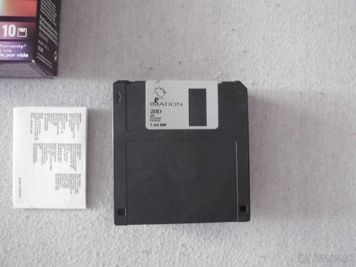 Diskety 3,5'' Imation 10 ks , krabicka, nenalepene stitky - 7