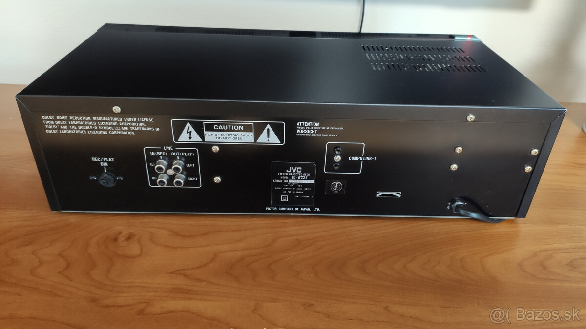 Kazetový dvojdeck JVC TD-W222 - 7