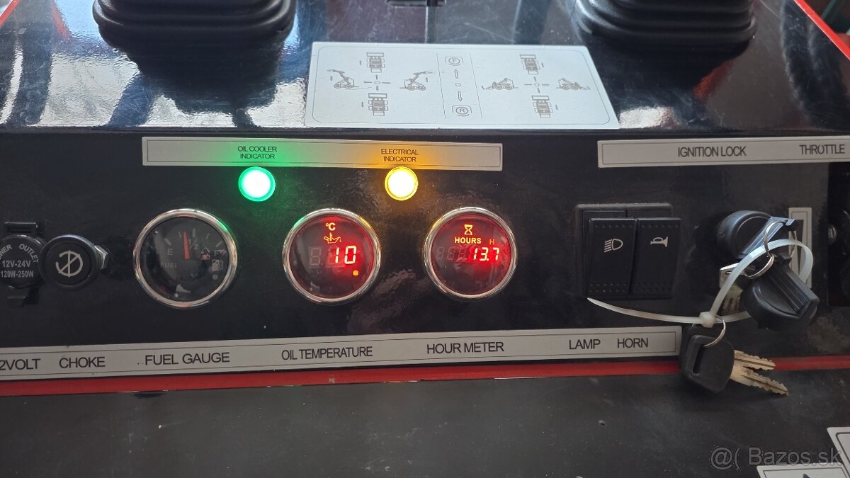 Predám pasovy mini nakladač - 7