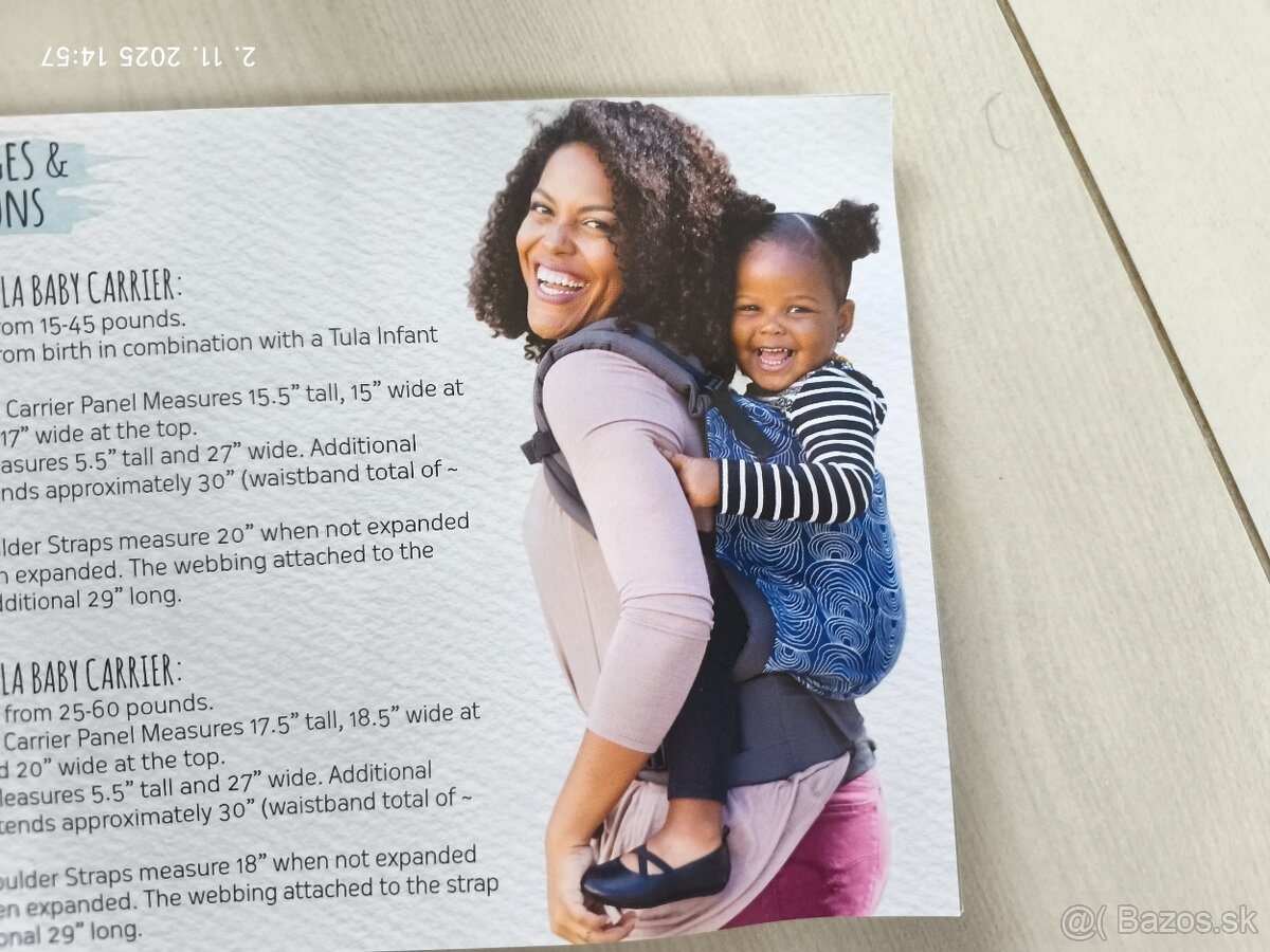 Detsky nosic TULA - 7