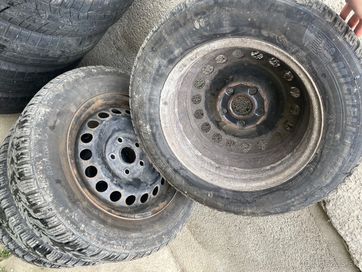 Pneumatiky 195/65 r15 + disky - 7