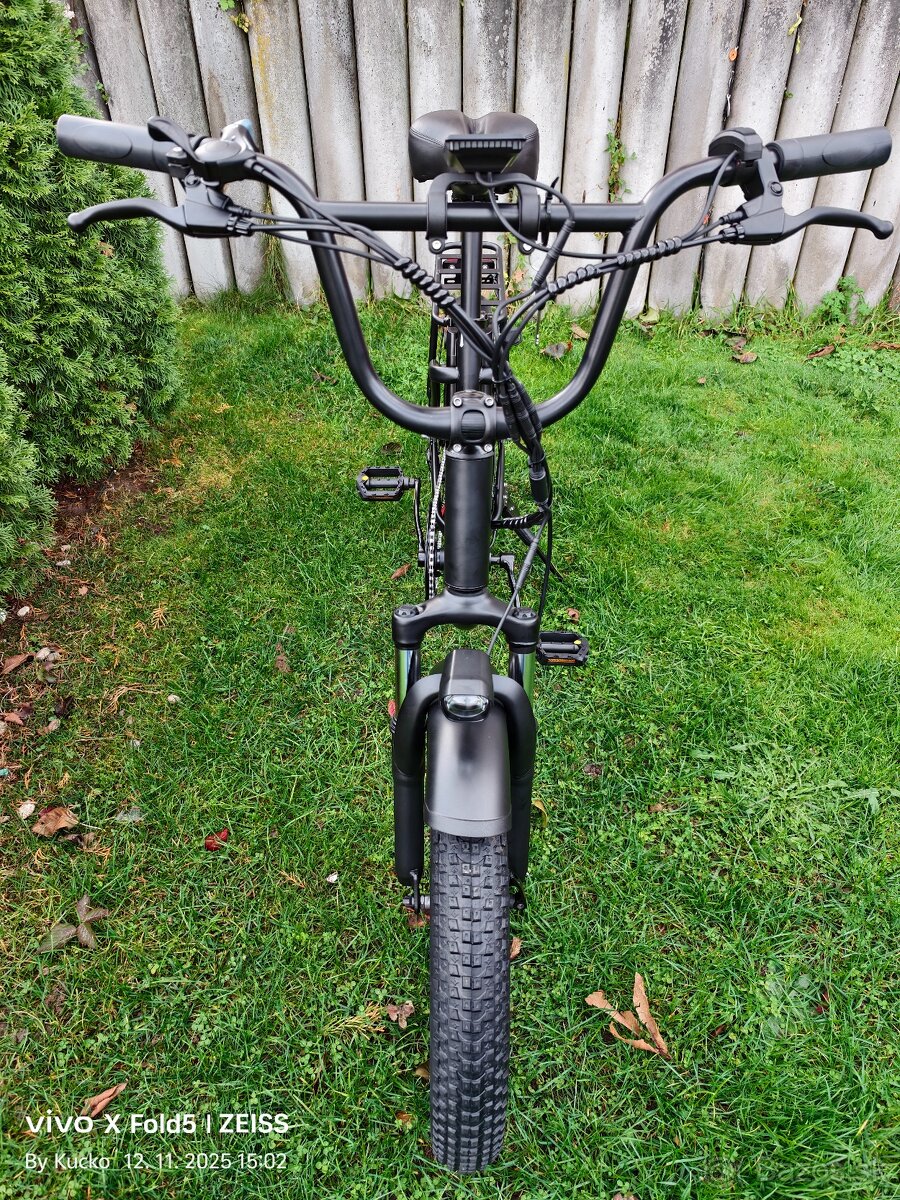 Mestský fat ebike Urlife 20x3.0“,500W,13Ah 624Wh,35km/h,80km - 7