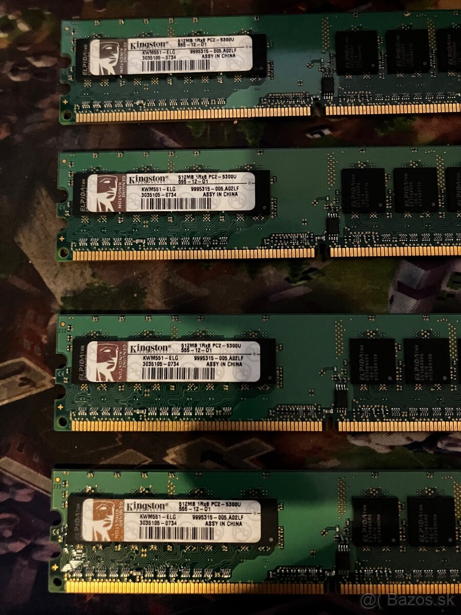 Pamate DDR2, DDR3 PC AJ NOTEBOOK - 7