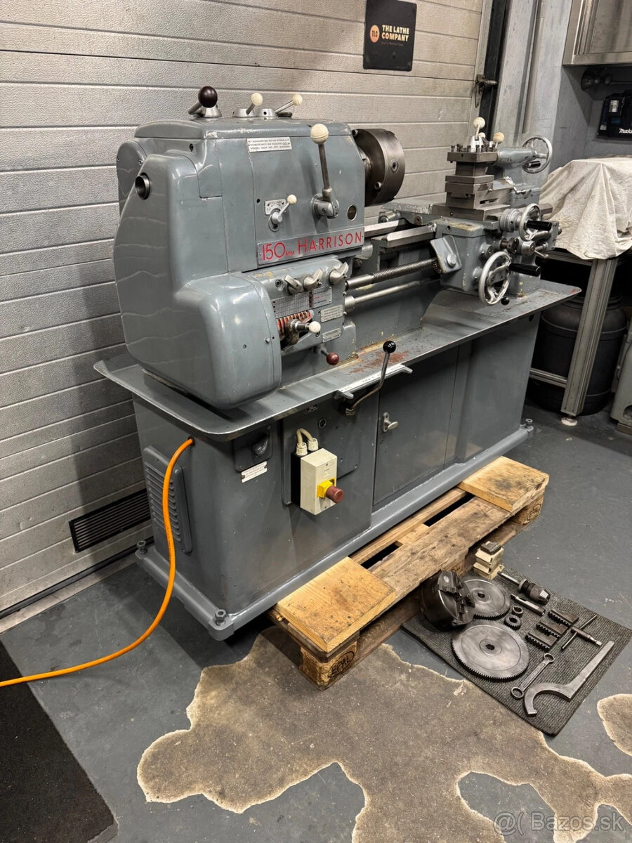 Sústruh Harrison 150 mm metrický - 7