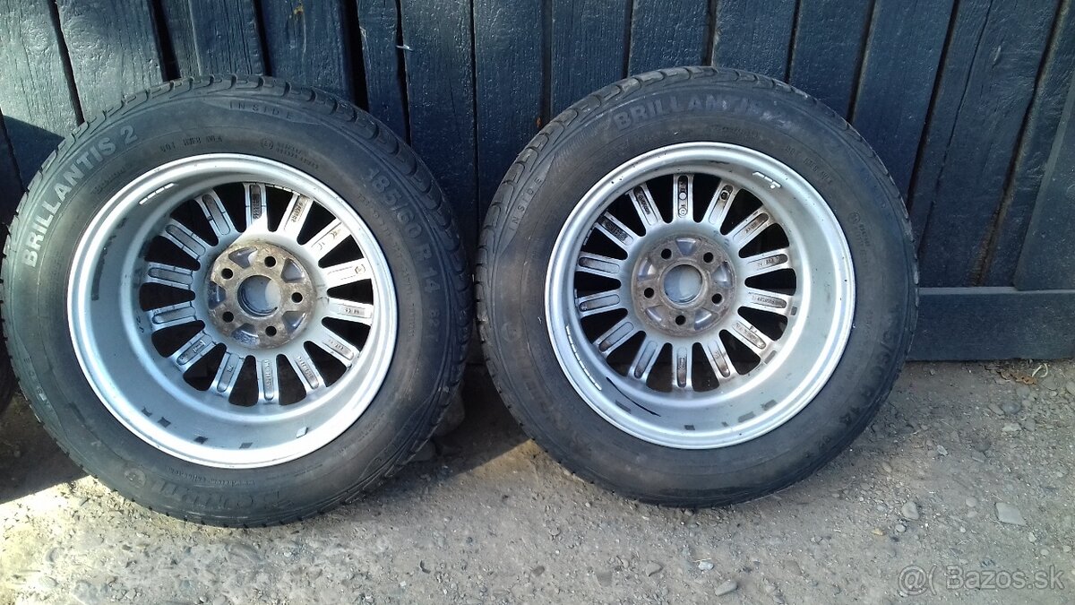Elektróny R14 - 5x100 185/60 r14 - 7