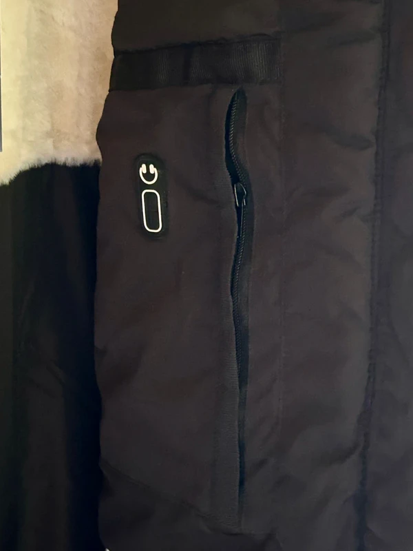 ČIERNA ZIMNÁ BUNDA zn.ESPRIT L/XL - 7