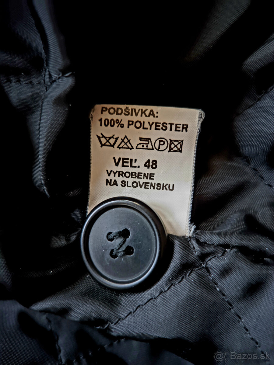 pánsky kabát, veľkost 48 - 7