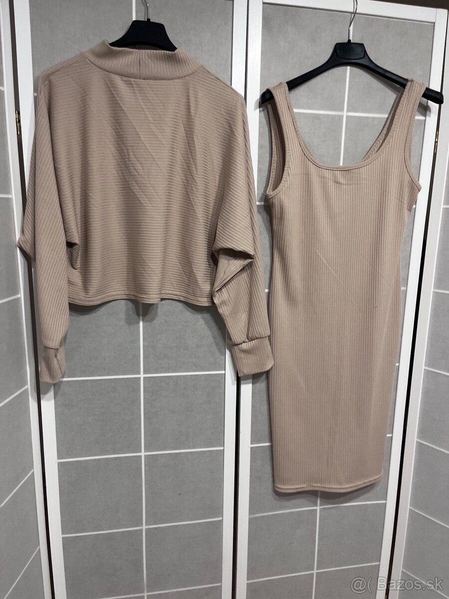Damska béžová súprava - 7