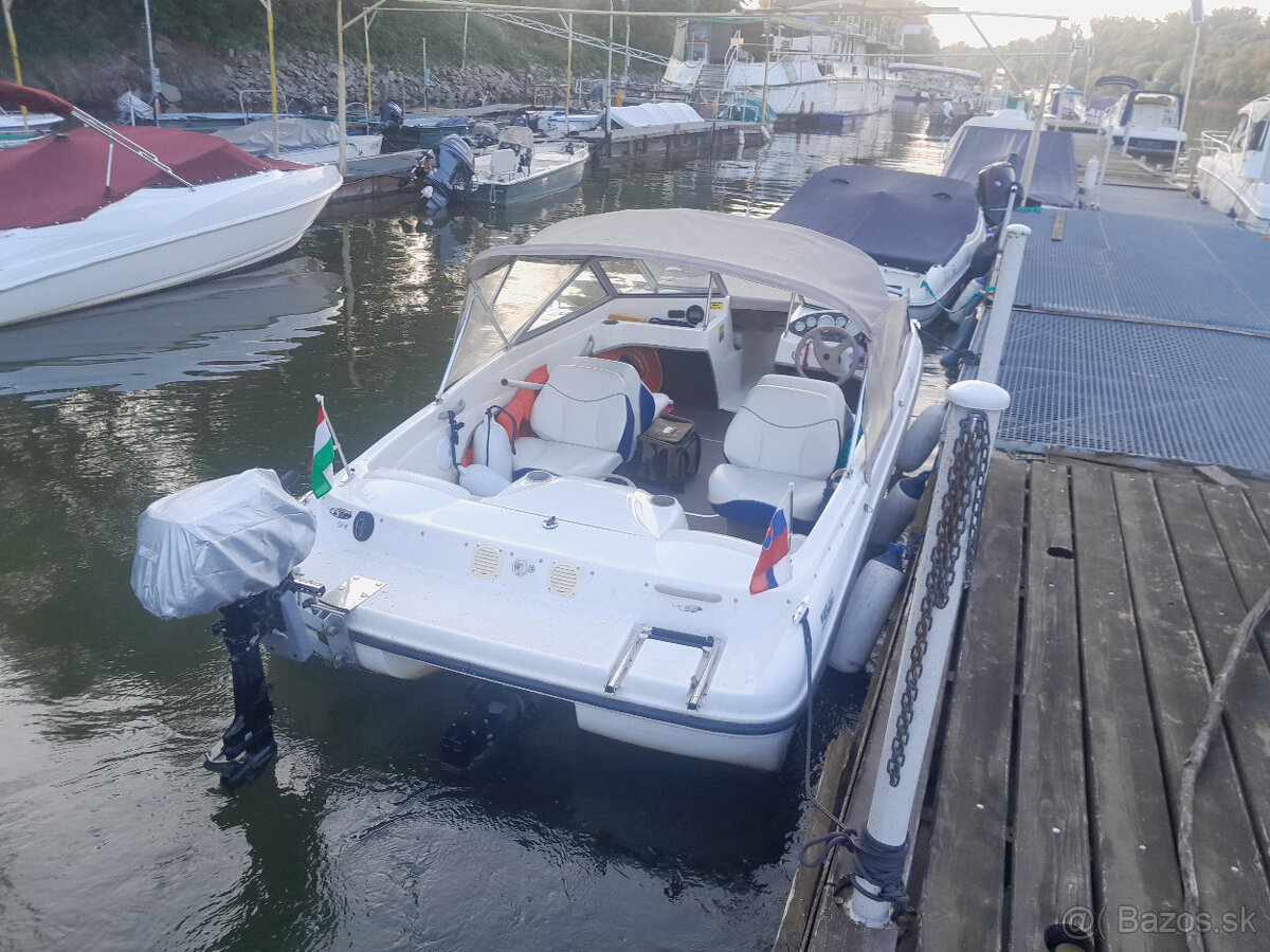 Motorový čln,BAYLINER 175LS + príves - 7