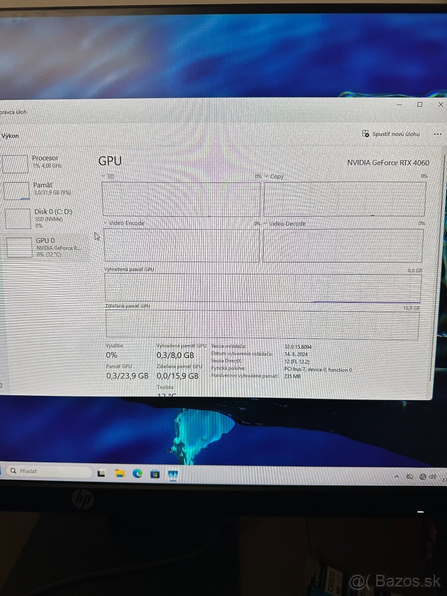 Ryzen 9 5900x / RTX 4060 / 32GB RAM - 7