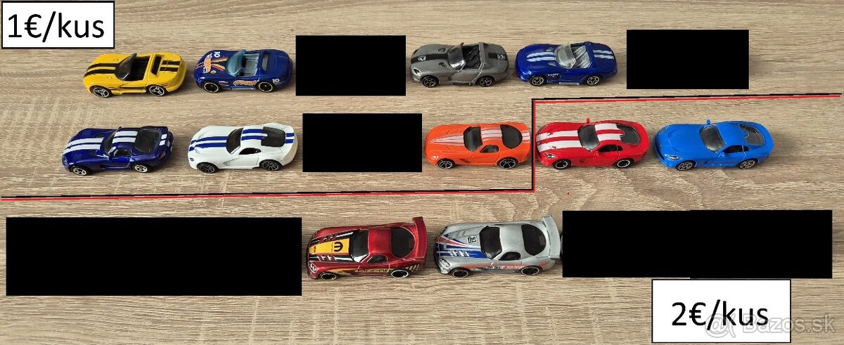 Hot Wheels Matchbox Majorette Maisto 1 - 7