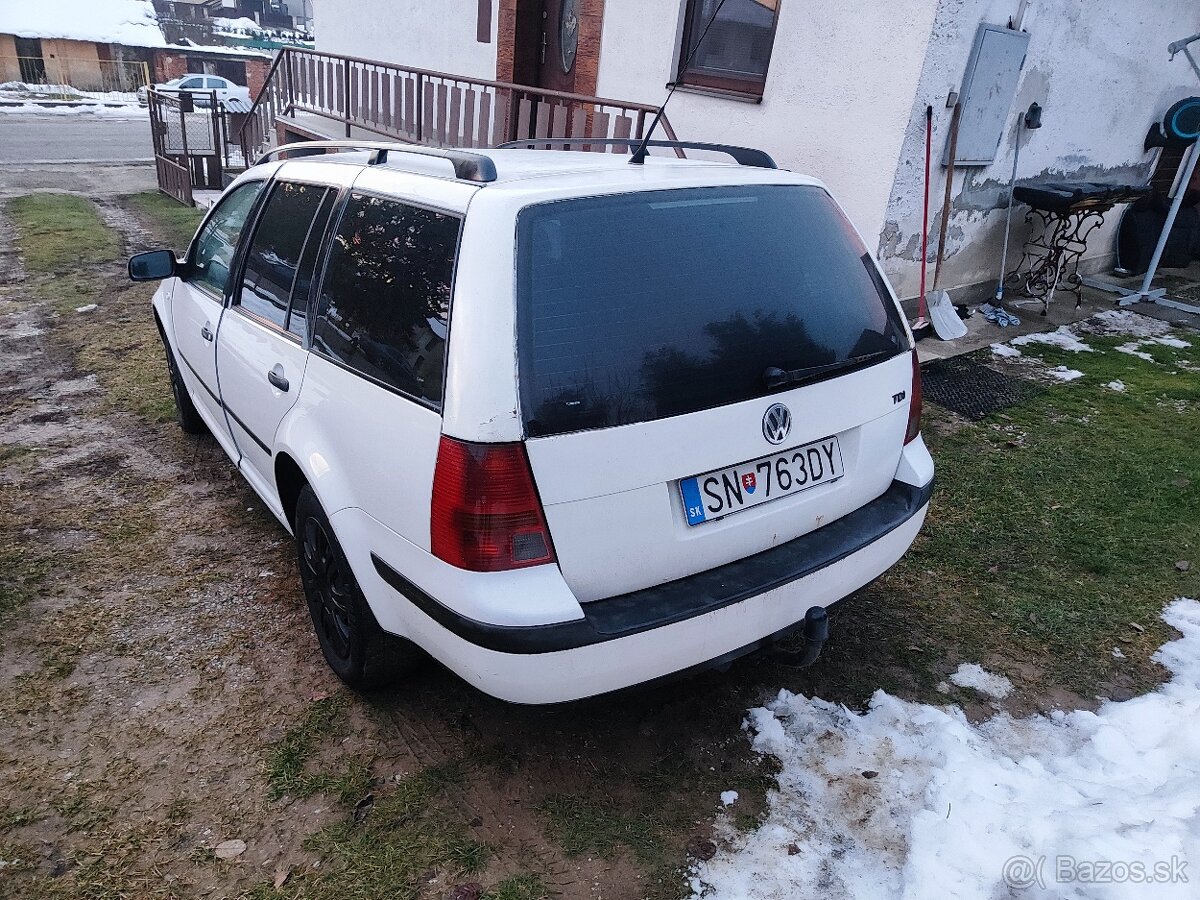 Volkswagen golf 4 variant ťažné 1.9Tdi - 7