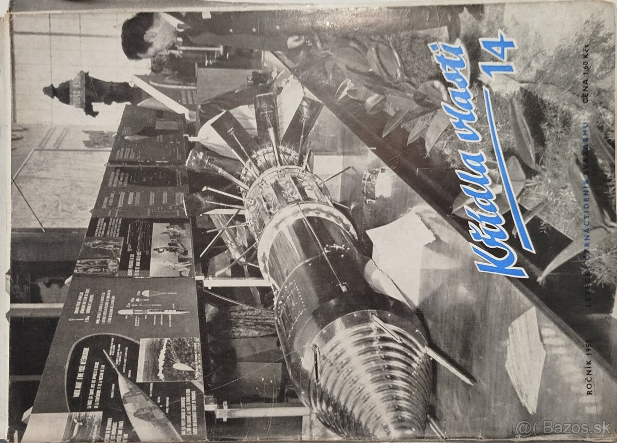 Časopisy Křídla vlasti, ročník 1958 - 7