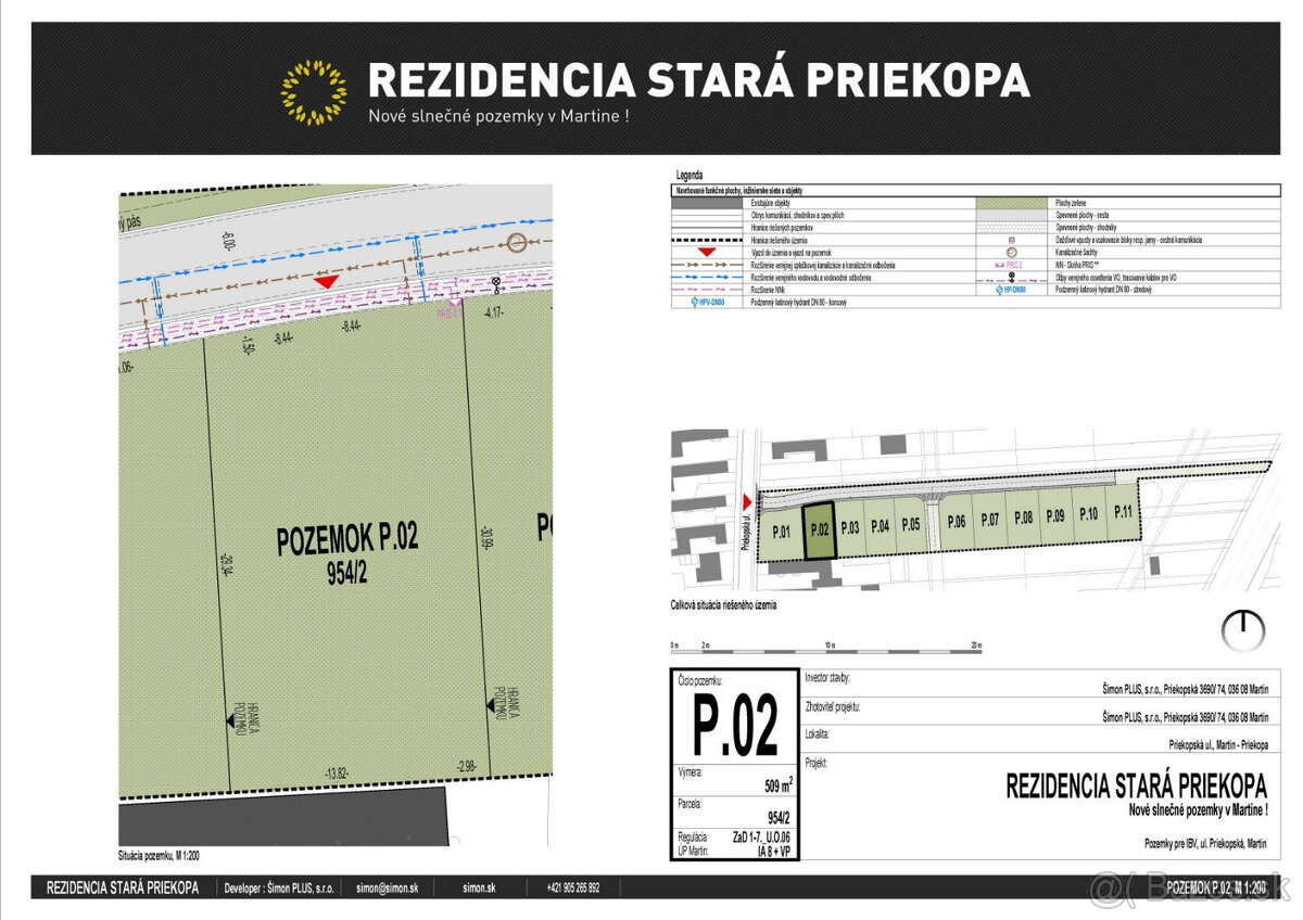 FINREA│ Na predaj stavebné pozemky "Rezidencia Stará Prieko - 7