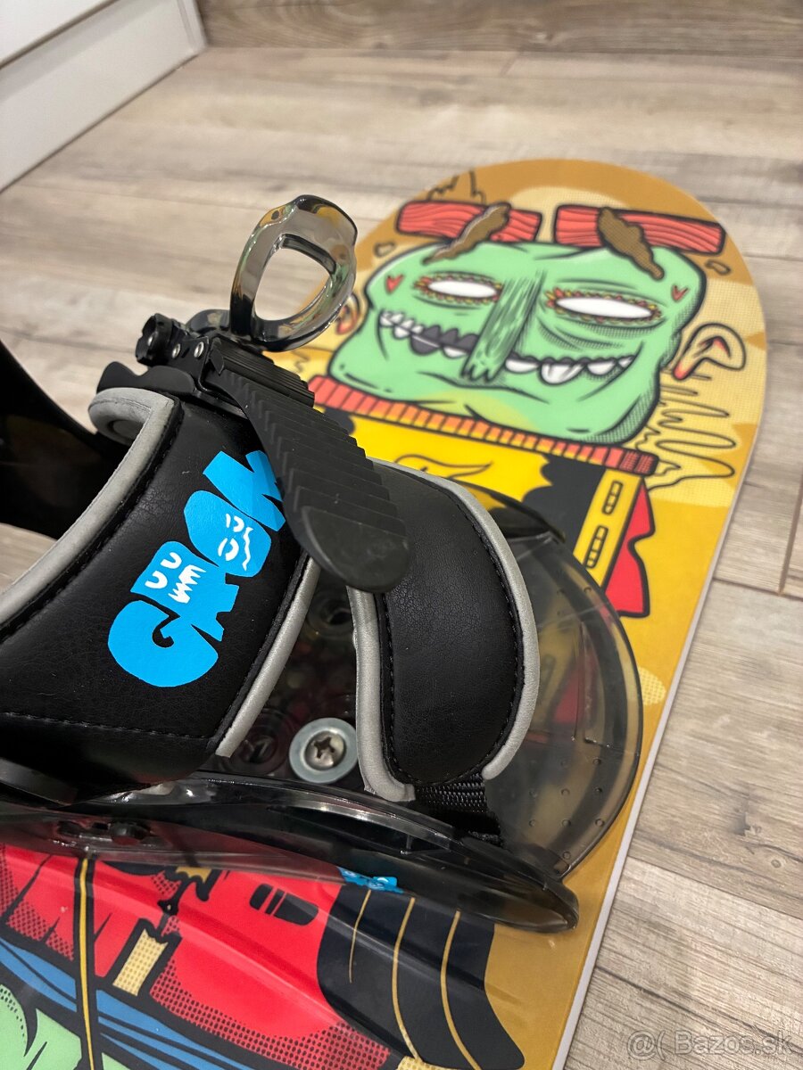 Detsky snowboard komplet - 7