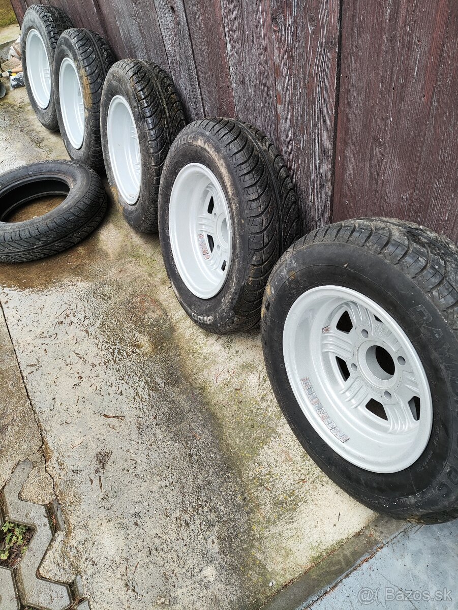 Predám kolesá 5ks Kopretiny 4x130. - 7