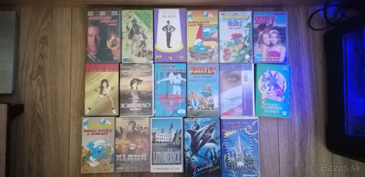 VHS kazety - 7