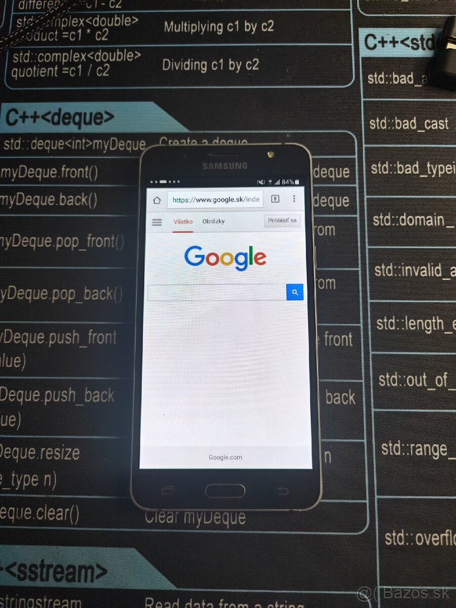 Predám funkčný Samsung J56 - 7