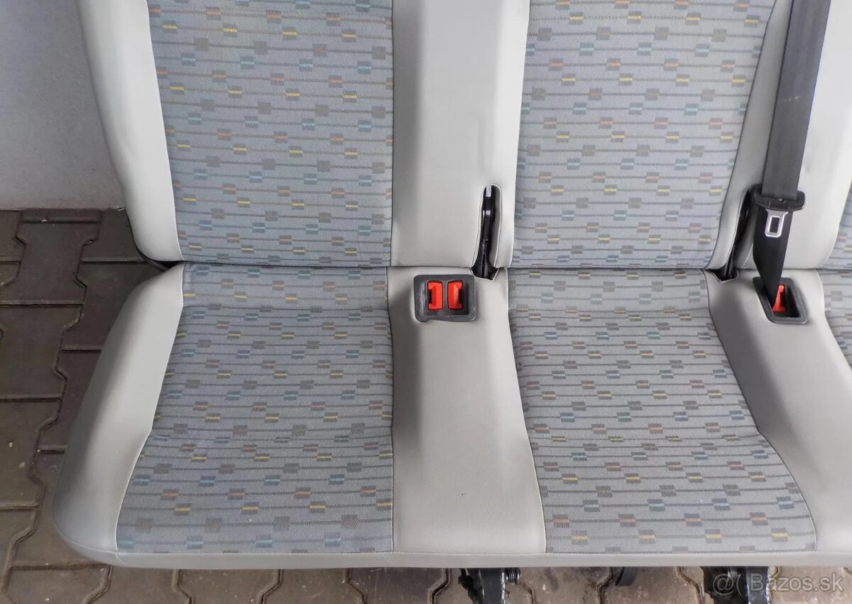 Zadne sedadlo 3rada VW T5, T6 - 7
