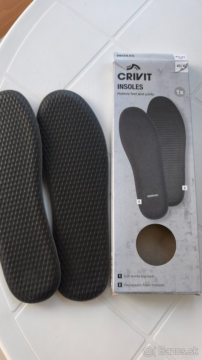 Vložky do topánok Crivit 42/43 nové - 7
